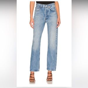 Agolde 90s Mid Rise Loose Jean in Scheme 25